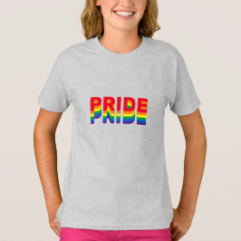 Pride lgbt lgbtq que Gay Regenbogenfarben grau T-Shirt