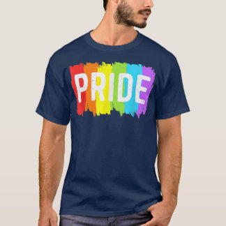 Pride LGBT Rainbow Gay Lesbian T Women T-Shirt