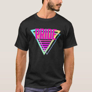 Pride Lgbtq Gay Ally Support Liebe Retro T-Shirt