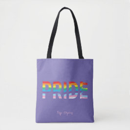 PRIDE LGBTQIA-Regenbogenflagge, Lila Totbeutel