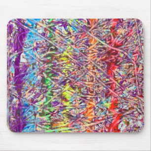 Pride Marmor Kunst Knopf Mousepad