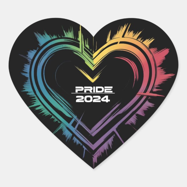 PRIDE MONAT 2024 STICKER (Vorderseite)