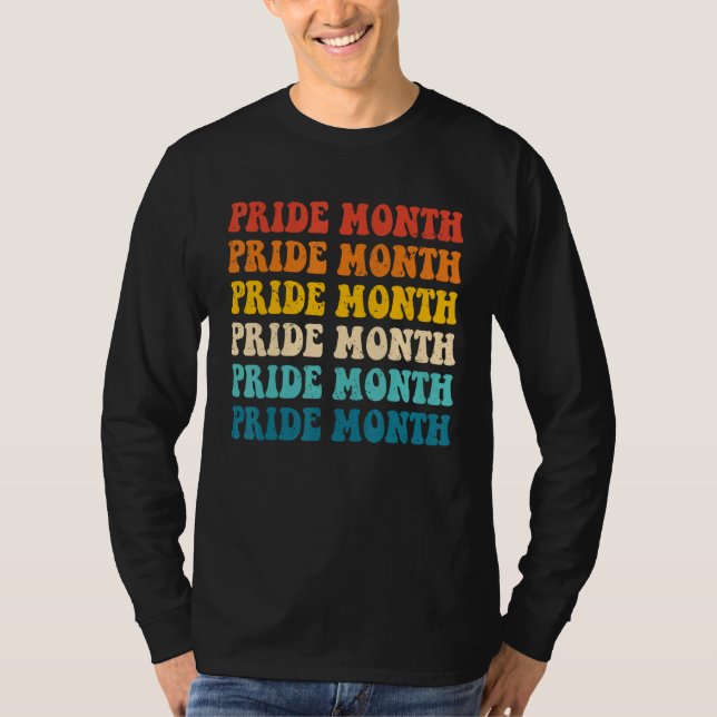 Pride Monat  Pride Monat Feierlichkeiten Paraden-M T-Shirt (Vorderseite)
