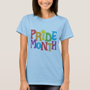 Pride Month blue women T-Shirt