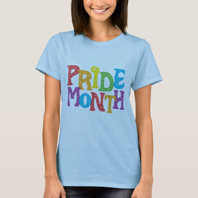 Pride Month blue women T-Shirt (Vorderseite)