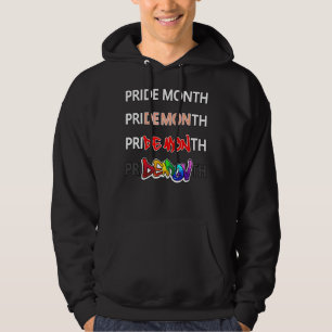 Pride Month Demon Hoodie