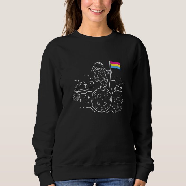 Pride Month Proud Pansexual Flag Lgbt Sweatshirt (Vorderseite)