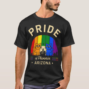 Pride of Phoenix City Arizona USA Regenbogenflagge T-Shirt