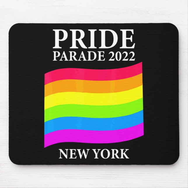 Pride Parade 2022 New York City _1  Mousepad (Vorne)