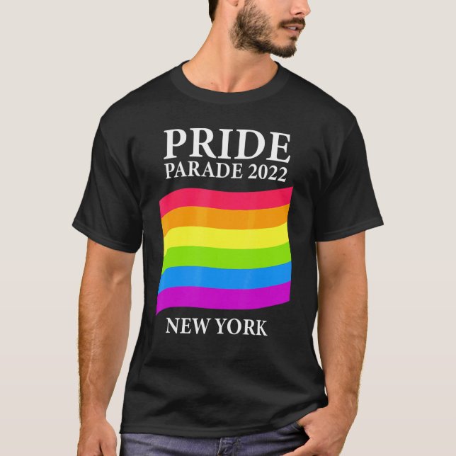 Pride Parade 2022 New York City T-Shirt (Vorderseite)