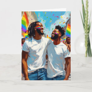 Pride-Parade-Umarmung Karte