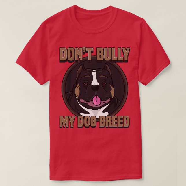 Pride Pitbull Dog Lover Pit Bull Awareness Geschen T-Shirt (Design vorne)