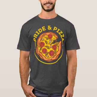 Pride & Pizza - LGBT Gay Pride Rainbow Flag LGBTQ T-Shirt