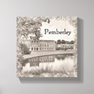 Pride & Prejudice #2 Originale Art Wall Leinwand