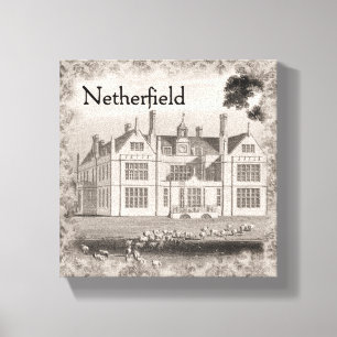 Pride & Prejudice #4 Original Art Wall Leinwand