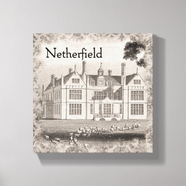 Pride & Prejudice #4 Original Art Wall Leinwand (Vorderseite)