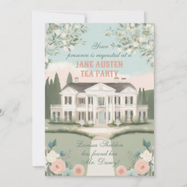 Pride & Prejudice House Einladung