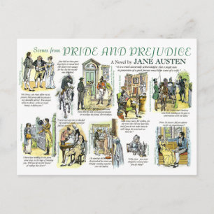 Pride & Prejudice Postkarte