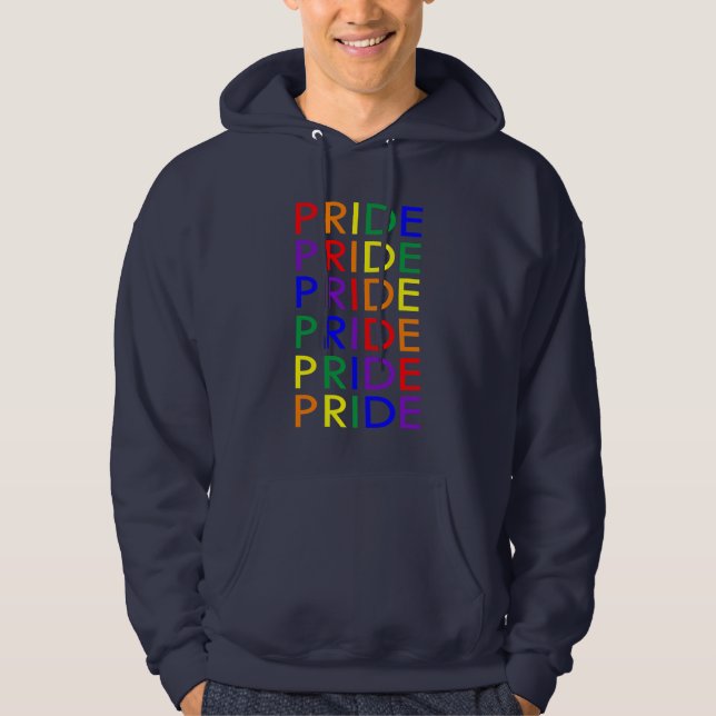Pride Pride Pride Pride Hoodie (Vorderseite)