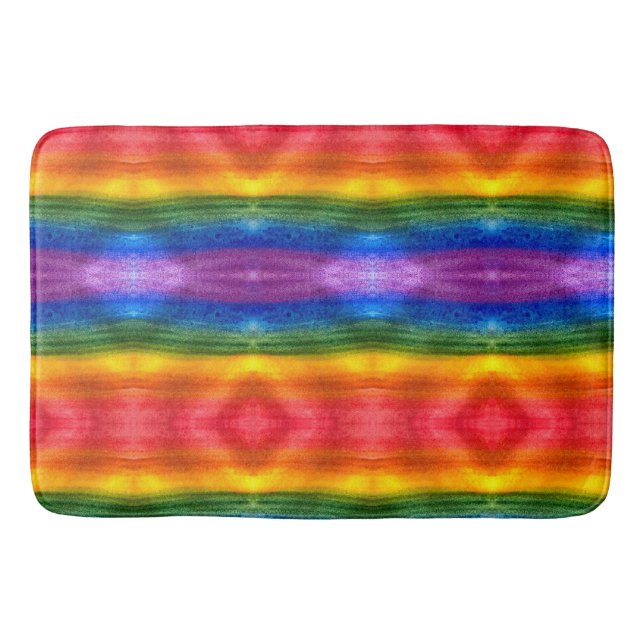Pride Prism Art Badematte (Vorderseite)