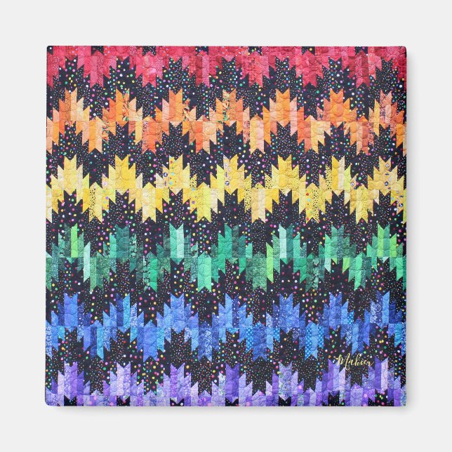 Pride Quilt von Joey Mahieu Magnet (Vorne)