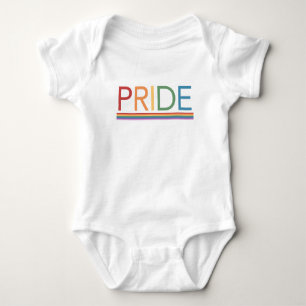 PRIDE Rainbow Baby Bodysuit Strampler