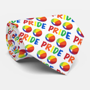 PRIDE Rainbow Beach Ball Balls Beachball Krawatte