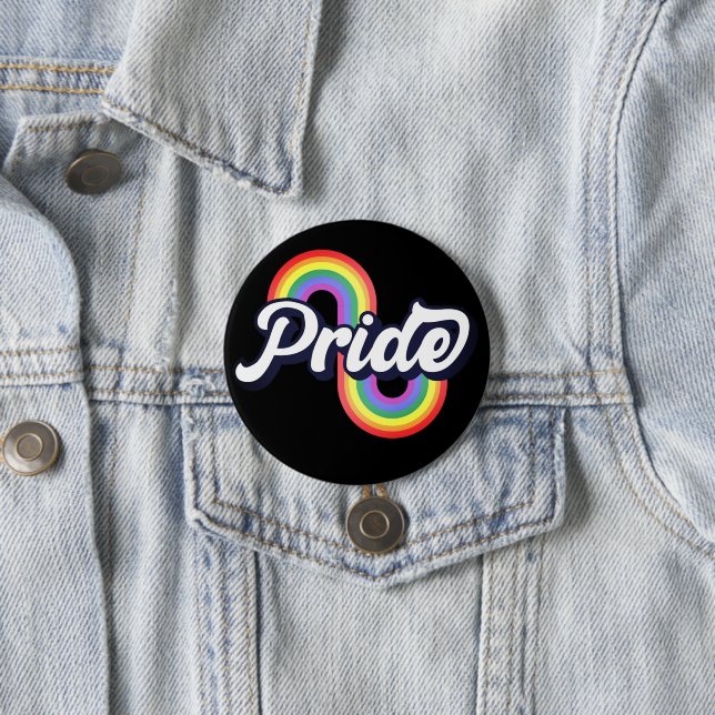 Pride Rainbow Button (Beispiel)