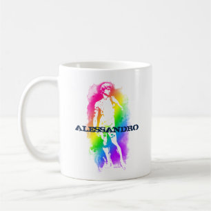 Pride Rainbow Eine farbenfrohe Hommage an Kunst un Kaffeetasse