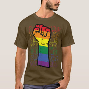 Pride Rainbow Flag Gay Pr T-Shirt