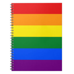 Pride Rainbow Flag Notizblock