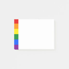 Pride Rainbow Flag Post-it Klebezettel