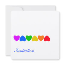 Pride Rainbow Heart Line