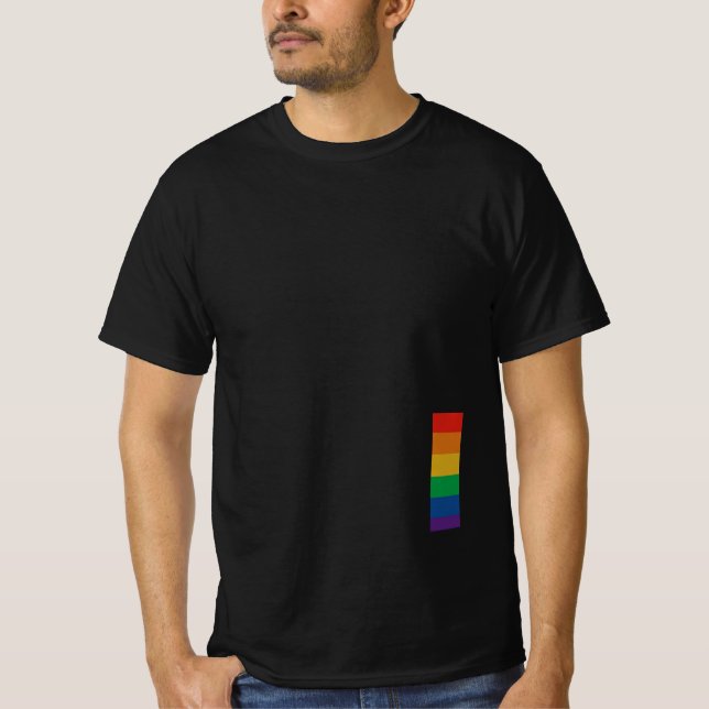 Pride Rainbow LGBTQ T-Shirt (Vorderseite)