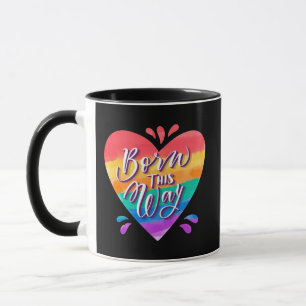 Pride Rainbow Liebe Tasse