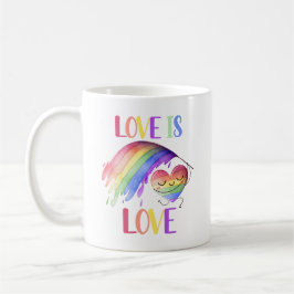 Pride Rainbow Liebe Tasse