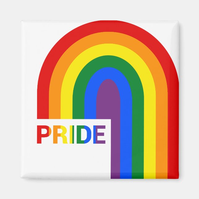 Pride Rainbow Magnet (Vorne)