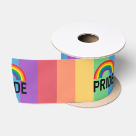 Pride Rainbow Satinband