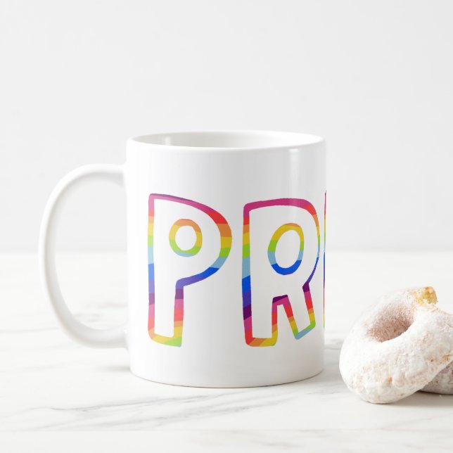 PRIDE RAINBOW TASSE (Mit Donut)