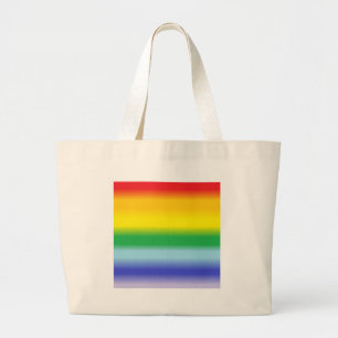 Pride Rainbow Tote Bag Jumbo Stoffbeutel