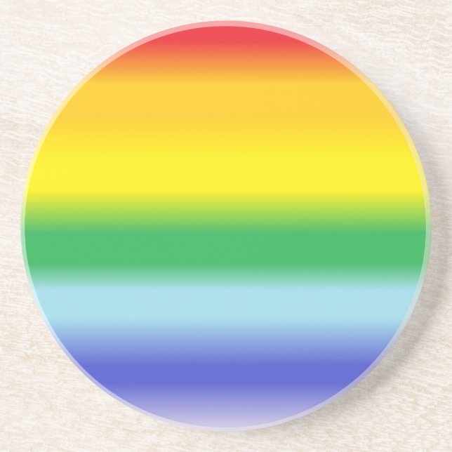 Pride Rainbow Untersetzer (Vorne)