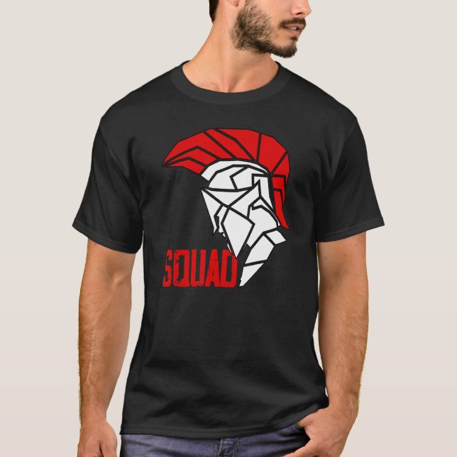 Pride Spartan Helmet Spartan Squad T-Shirt (Vorderseite)