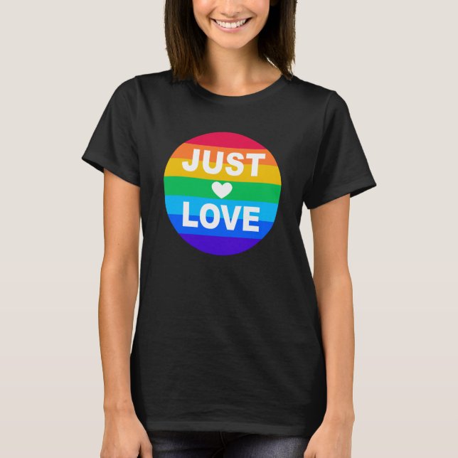 Pride Stuff mit Regenbogen-Liebe 11 T-Shirt (Vorderseite)