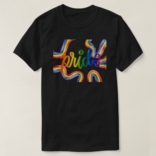 PRIDE T-Shirt - Rainbow Bold Front, Out Loud Heali (Design vorne)