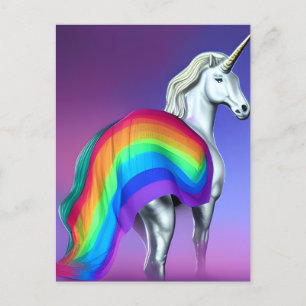 Pride Unicorn Postkarte