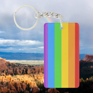 PrideSpark: Rainbow Pride Schlüsselanhänger