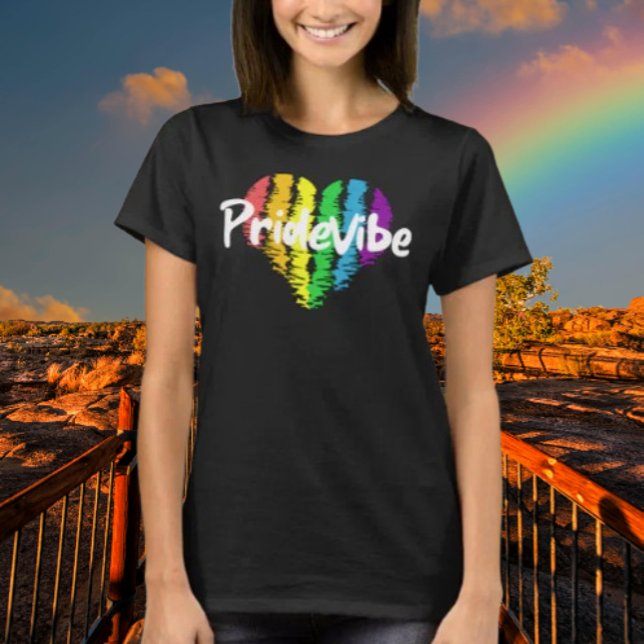 PrideVibe-Logo T-Shirt (Von Creator hochgeladen)