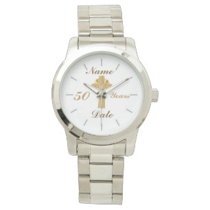 Priest Golden Jubilee 50. Personalisierte Uhr