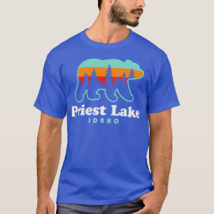 Priest Lake Idaho Camping Bär Spokane Washington T-Shirt