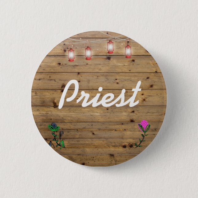 Priester Button (Vorderseite)